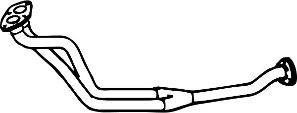 Fenno P4428 - Tuyau d'échappement droxauto.com