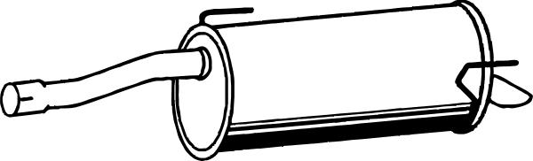 Fenno P4365 - Silencieux arrière droxauto.com