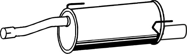 Fenno P43032 - Silencieux arrière droxauto.com