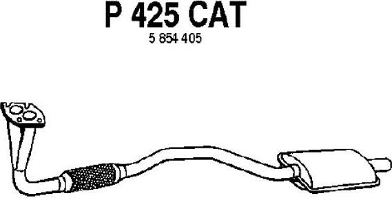 Fenno P425CAT - Catalyseur droxauto.com