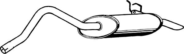 Fenno P5061 - Silencieux arrière droxauto.com