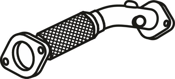 Fenno P5134 - Tuyau d'échappement droxauto.com