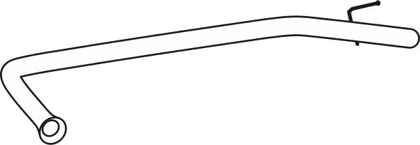 Fenno P5136 - Tuyau d'échappement droxauto.com