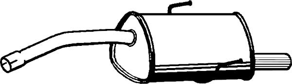 Fenno P1014 - Silencieux arrière droxauto.com