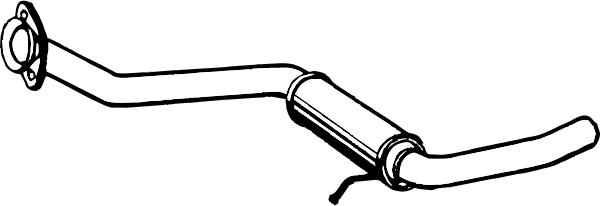 Fenno P1013 - Silencieux central droxauto.com