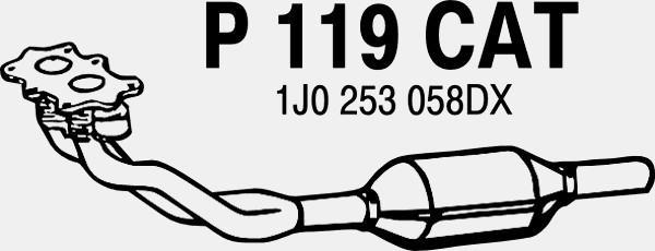 Fenno P119CAT - Catalyseur droxauto.com