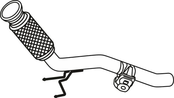 Fenno P11048 - Tuyau d'échappement droxauto.com