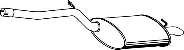 Fenno P11010 - Silencieux arrière droxauto.com