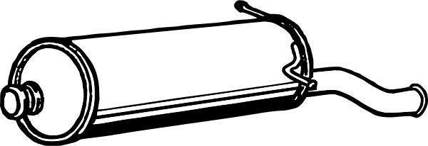 Fenno P1895 - Silencieux arrière droxauto.com