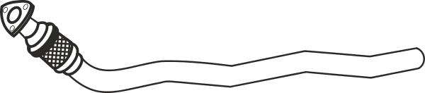 Fenno P1357 - Tuyau d'échappement droxauto.com