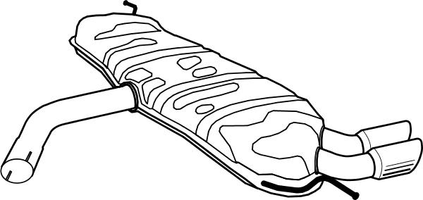 Fenno P1292 - Silencieux arrière droxauto.com