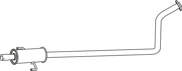 Fenno P17113 - Silencieux central droxauto.com