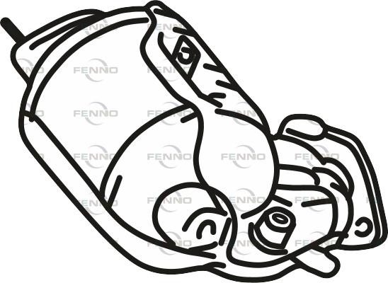 Fenno P8956DPF - Filtre à particules / à suie, échappement droxauto.com