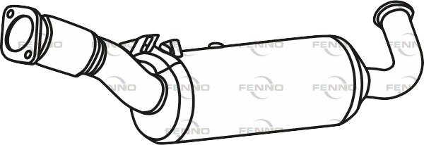 Fenno P8933DPF - Filtre à particules / à suie, échappement droxauto.com
