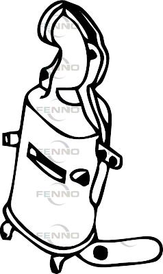 Fenno P8898DPF - Filtre à particules / à suie, échappement droxauto.com