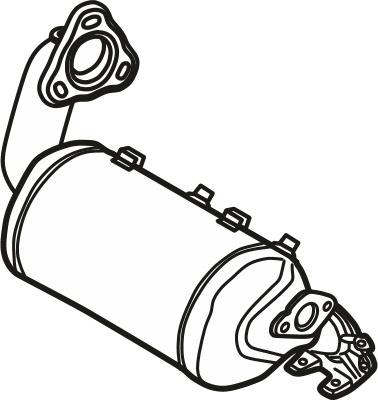 Fenno P8849DPF - Filtre à particules / à suie, échappement droxauto.com