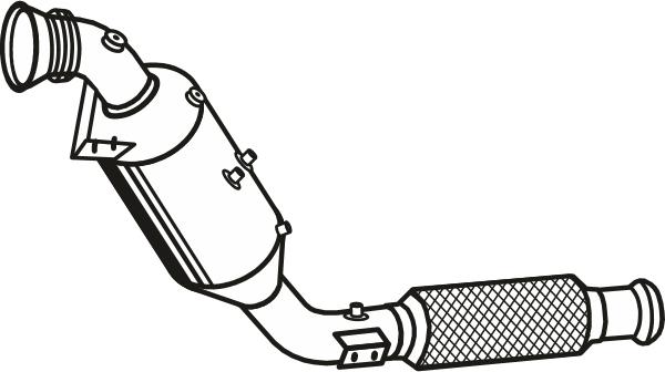 Fenno P8842DPF - Filtre à particules / à suie, échappement droxauto.com