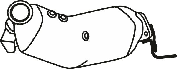 Fenno P8855DPF - Filtre à particules / à suie, échappement droxauto.com