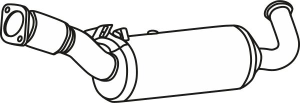 Fenno P8856DPF - Filtre à particules / à suie, échappement droxauto.com