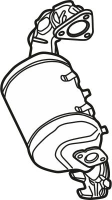 Fenno P8858DPF - Filtre à particules / à suie, échappement droxauto.com