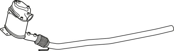 Fenno P8865DPF - Filtre à particules / à suie, échappement droxauto.com