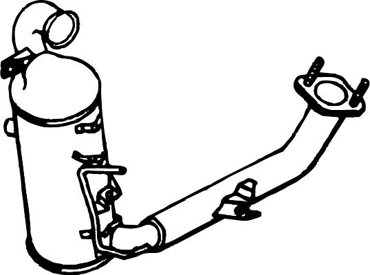 Fenno P8861DPF - Filtre à particules / à suie, échappement droxauto.com