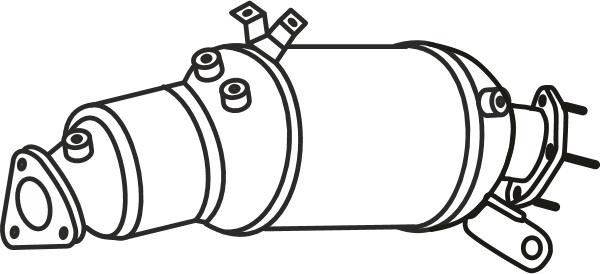 Fenno P8884DPF - Filtre à particules / à suie, échappement droxauto.com