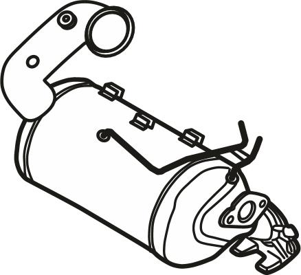 Fenno P8838DPF - Filtre à particules / à suie, échappement droxauto.com