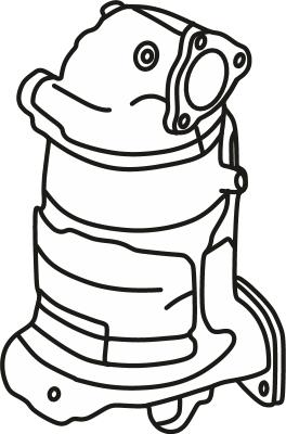 Fenno P8833DPF - Filtre à particules / à suie, échappement droxauto.com