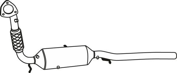 Fenno P8823DPF - Filtre à particules / à suie, échappement droxauto.com