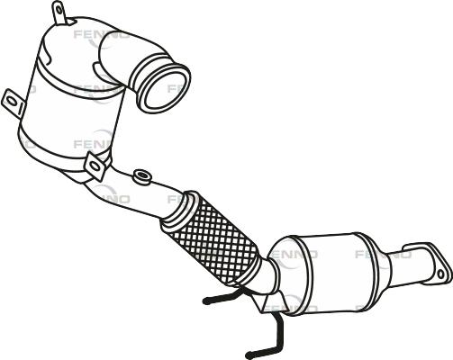 Fenno P8394CAT - Catalyseur droxauto.com