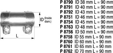 Fenno P8792 - Tuyau flexible, échappement droxauto.com