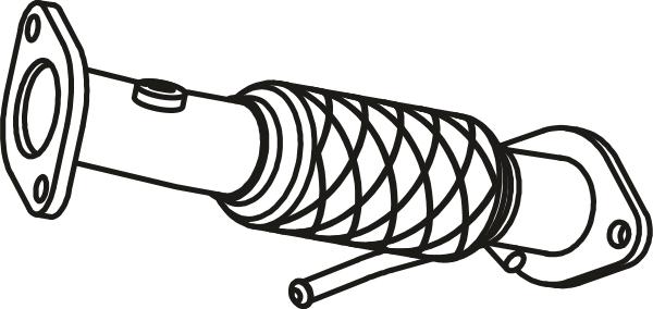 Fenno P31082 - Tuyau d'échappement droxauto.com