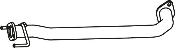 Fenno P3187 - Tuyau d'échappement droxauto.com