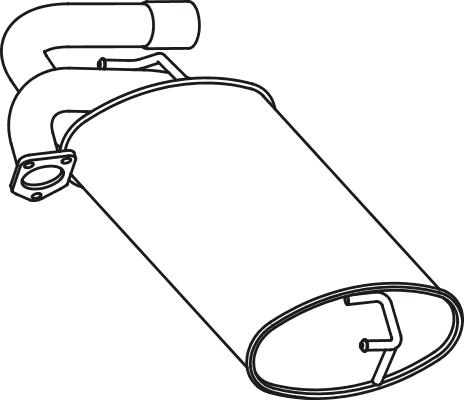 Fenno P38017 - Silencieux arrière droxauto.com