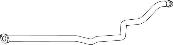 Fenno P3169 - Tuyau d'échappement droxauto.com