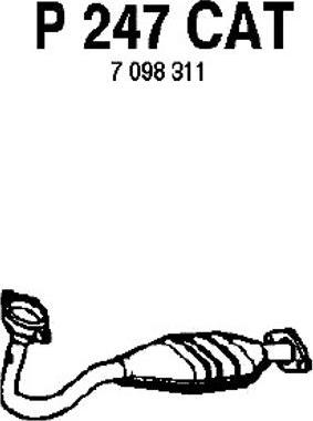 Fenno P247CAT - Catalyseur droxauto.com