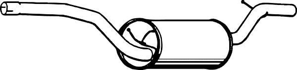 Fenno P7862 - Silencieux central droxauto.com