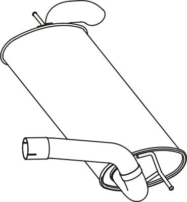 Fenno P23045 - Silencieux arrière droxauto.com