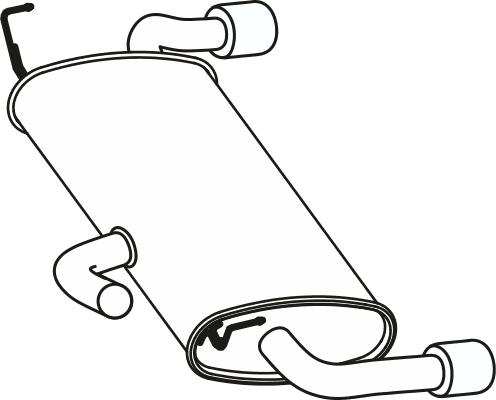 Fenno P23068 - Silencieux arrière droxauto.com