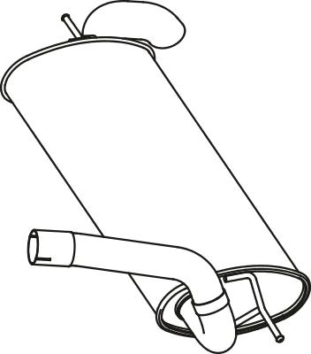 Fenno P23036 - Silencieux arrière droxauto.com