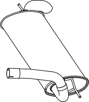 Fenno P23037 - Silencieux arrière droxauto.com