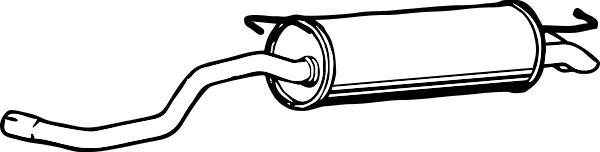 Fenno P7524 - Silencieux arrière droxauto.com