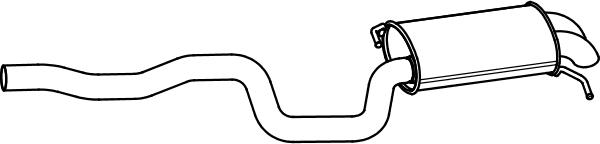 Fenno P7128 - Silencieux arrière droxauto.com