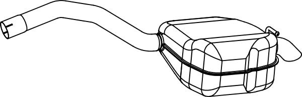 Fenno P7881 - Silencieux arrière droxauto.com