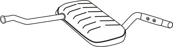 Fenno P7882 - Silencieux central droxauto.com