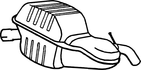 Fenno P7828 - Silencieux arrière droxauto.com