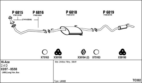 Fenno TO302 - Échappement droxauto.com
