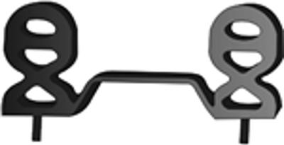 Fenno X50131 - Support, silencieux droxauto.com