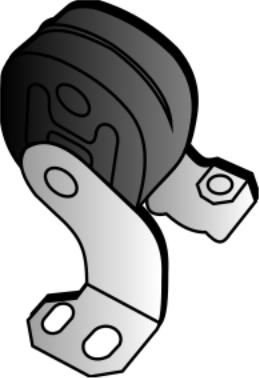 Fenno X50175 - Support, silencieux droxauto.com